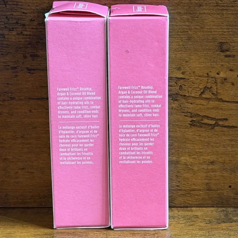 Briogeo Farewell Frizz Blow Dry Cream + Oil Blend Set 2oz & 1oz NEW